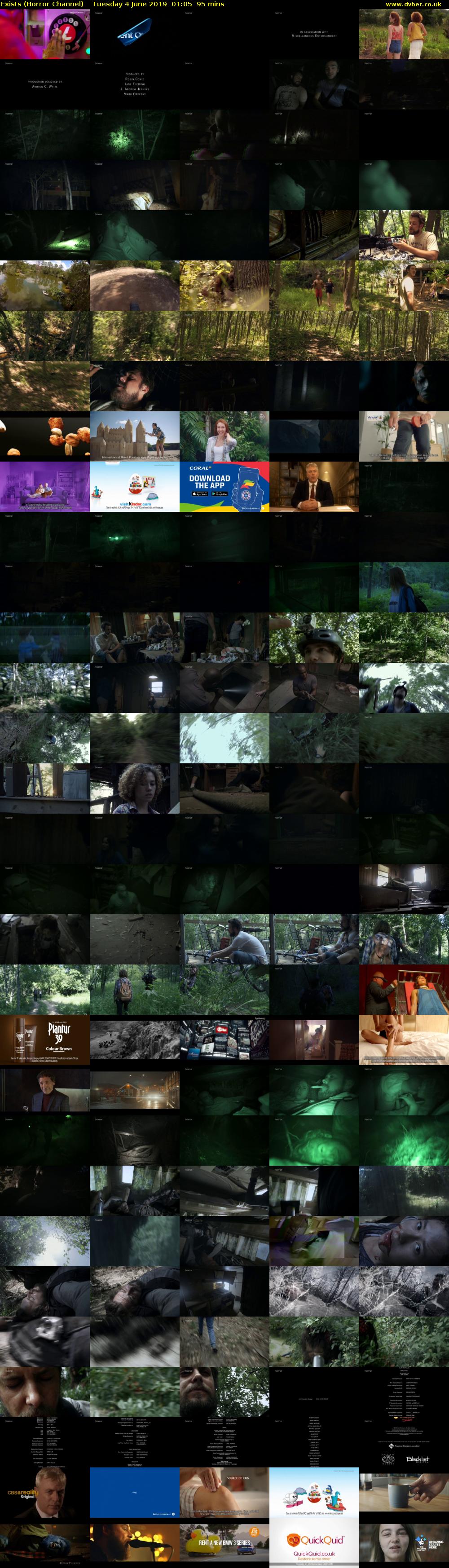 Exists (Horror Channel) Tuesday 4 June 2019 01:05 - 02:40