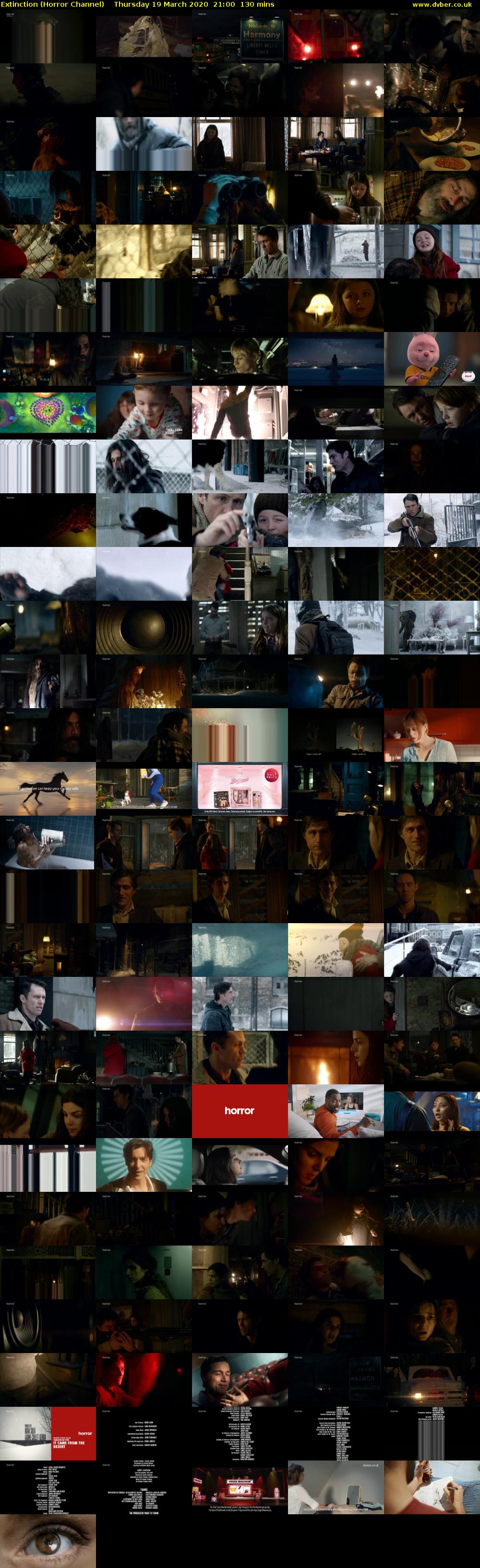 Extinction (Horror Channel) Thursday 19 March 2020 21:00 - 23:10