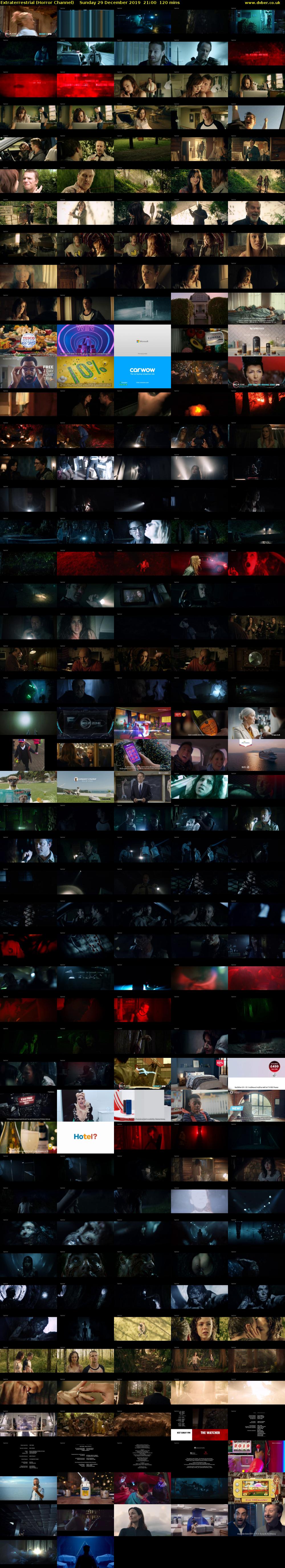 Extraterrestrial (Horror Channel) Sunday 29 December 2019 21:00 - 23:00