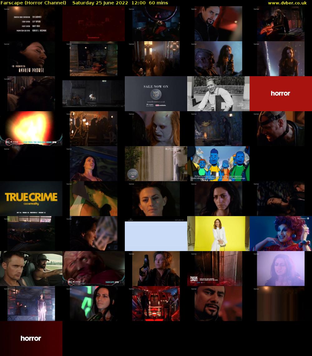 Farscape (Horror Channel) Saturday 25 June 2022 12:00 - 13:00