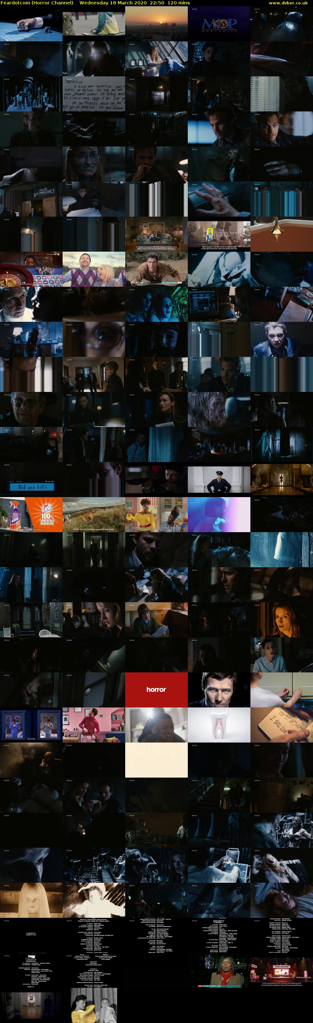 Feardotcom (Horror Channel) Wednesday 18 March 2020 22:50 - 00:50