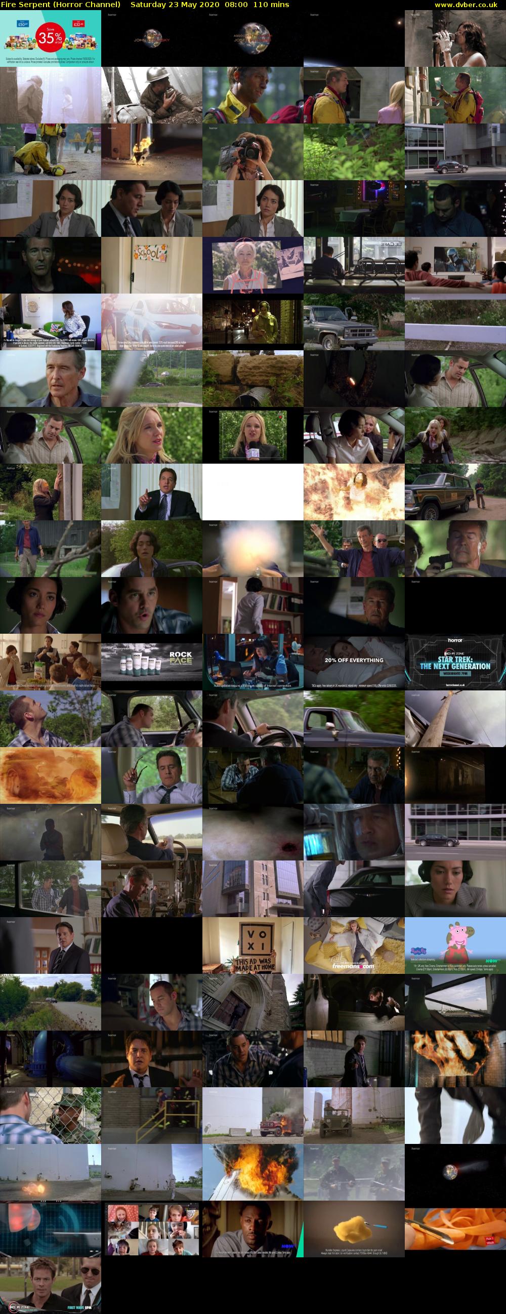 Fire Serpent (Horror Channel) Saturday 23 May 2020 08:00 - 09:50