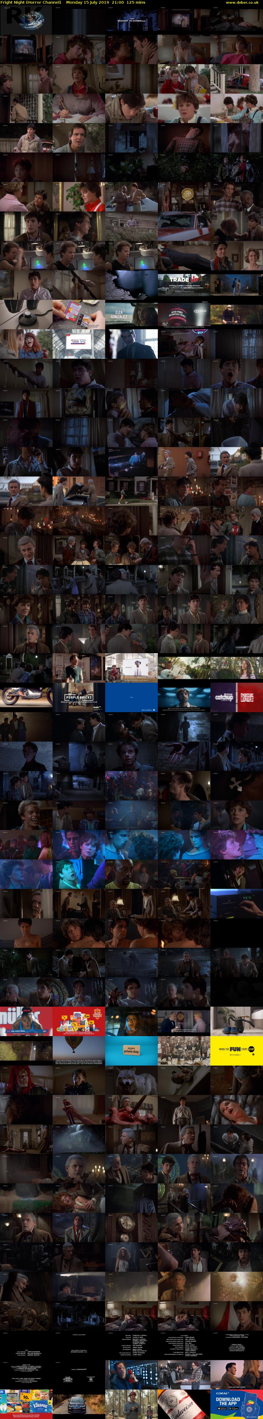 Fright Night (Horror Channel) Monday 15 July 2019 21:00 - 23:05
