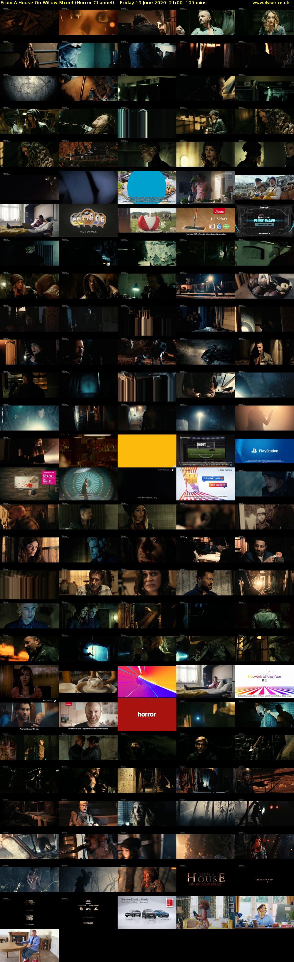 From A House On Willow Street (Horror Channel) Friday 19 June 2020 21:00 - 22:45