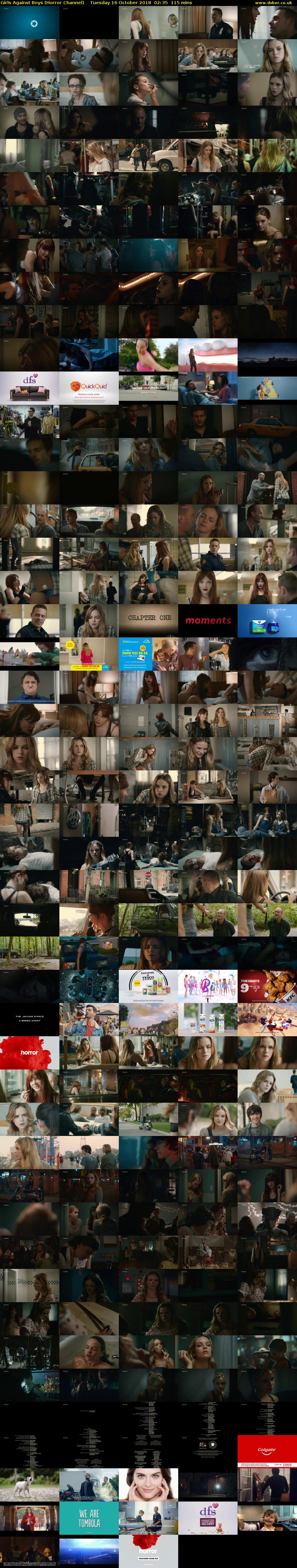 Girls Against Boys (Horror Channel) Tuesday 16 October 2018 02:35 - 04:30