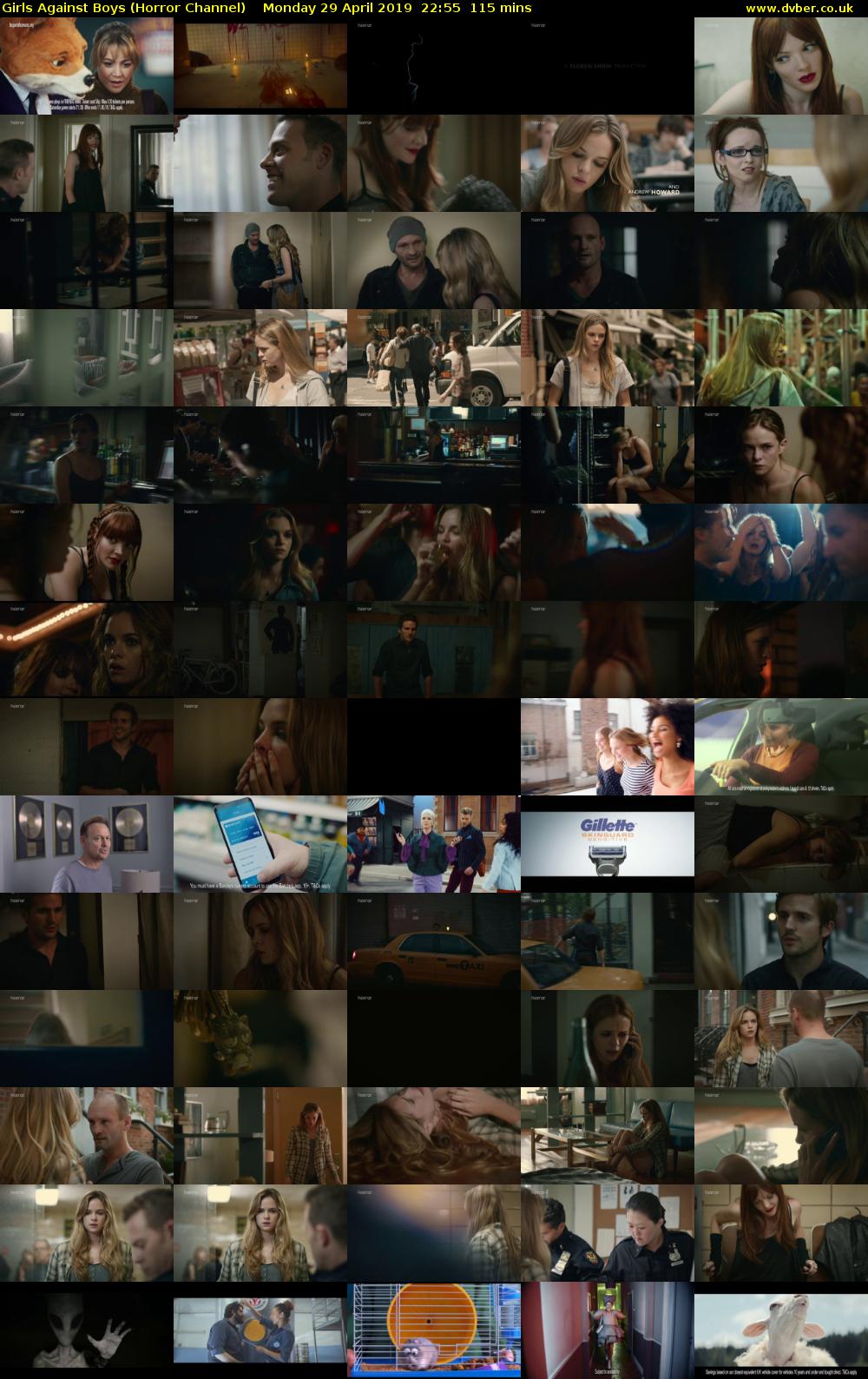 Girls Against Boys (Horror Channel) Monday 29 April 2019 22:55 - 00:50