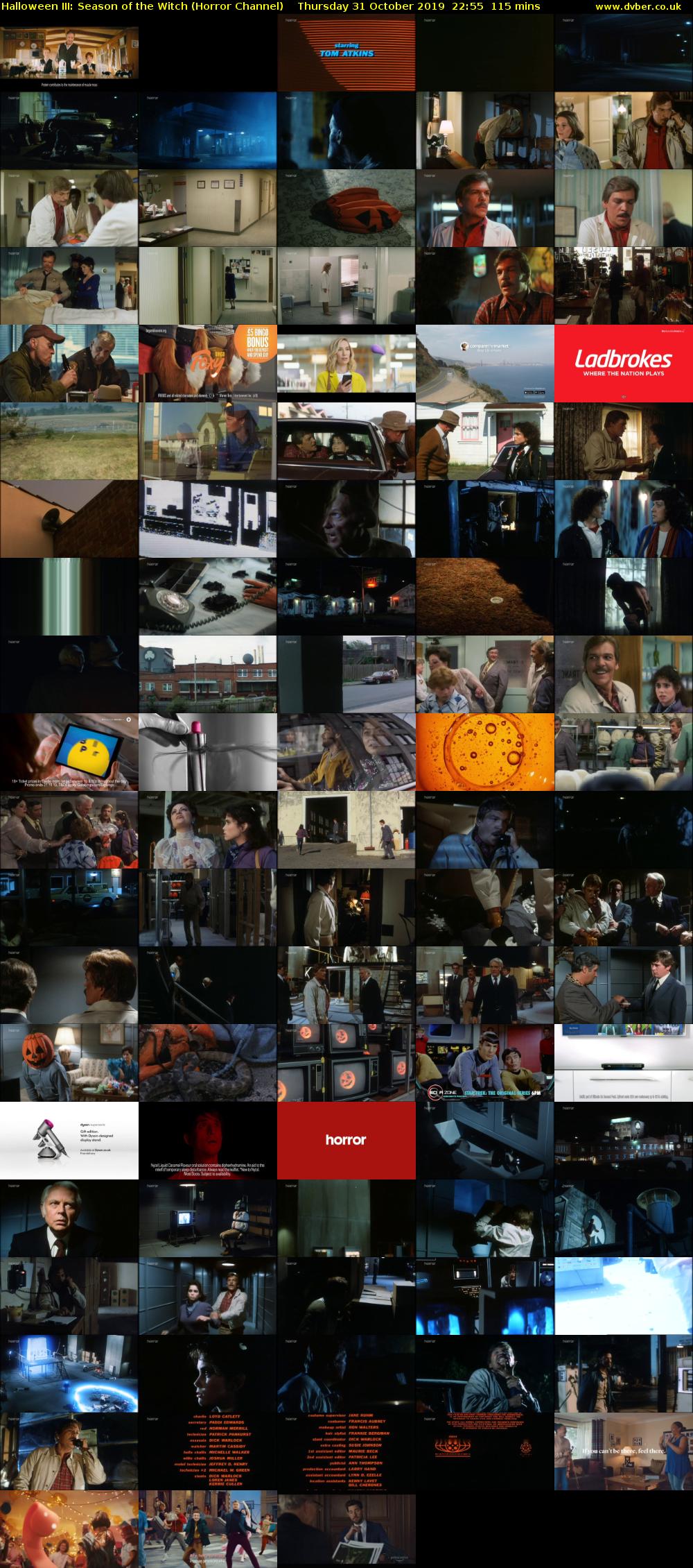 Halloween III: Season of the Witch (Horror Channel) Thursday 31 October 2019 22:55 - 00:50