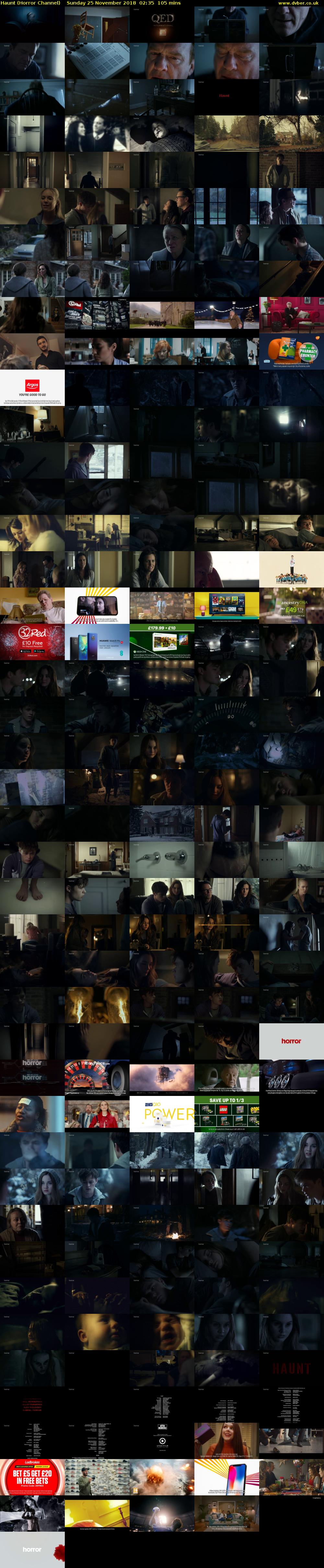 Haunt (Horror Channel) Sunday 25 November 2018 02:35 - 04:20