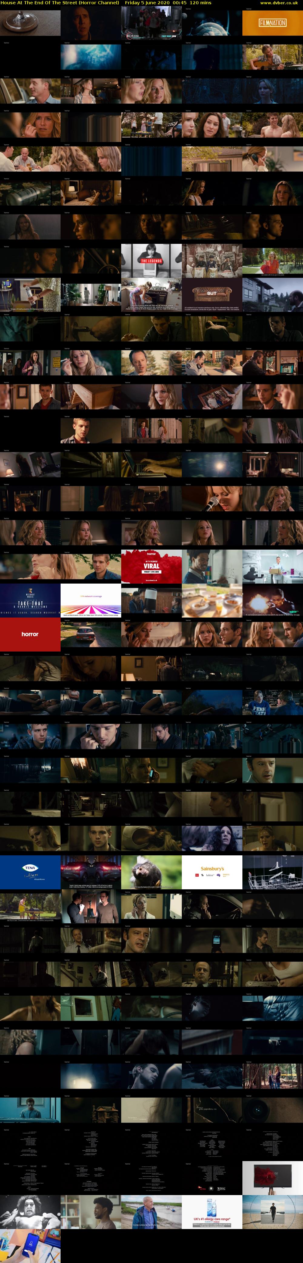 House At The End Of The Street (Horror Channel) Friday 5 June 2020 00:45 - 02:45