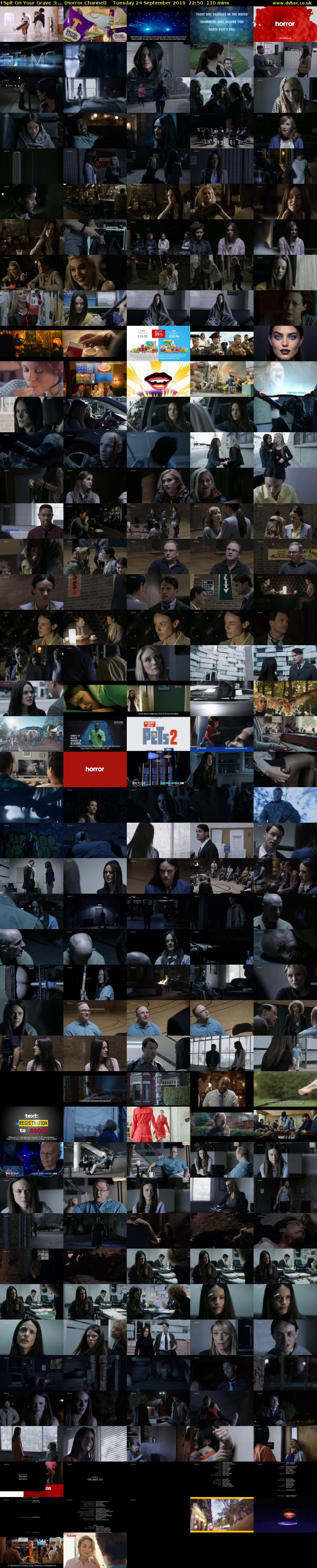 I Spit On Your Grave 3:... (Horror Channel) Tuesday 24 September 2019 22:50 - 00:40