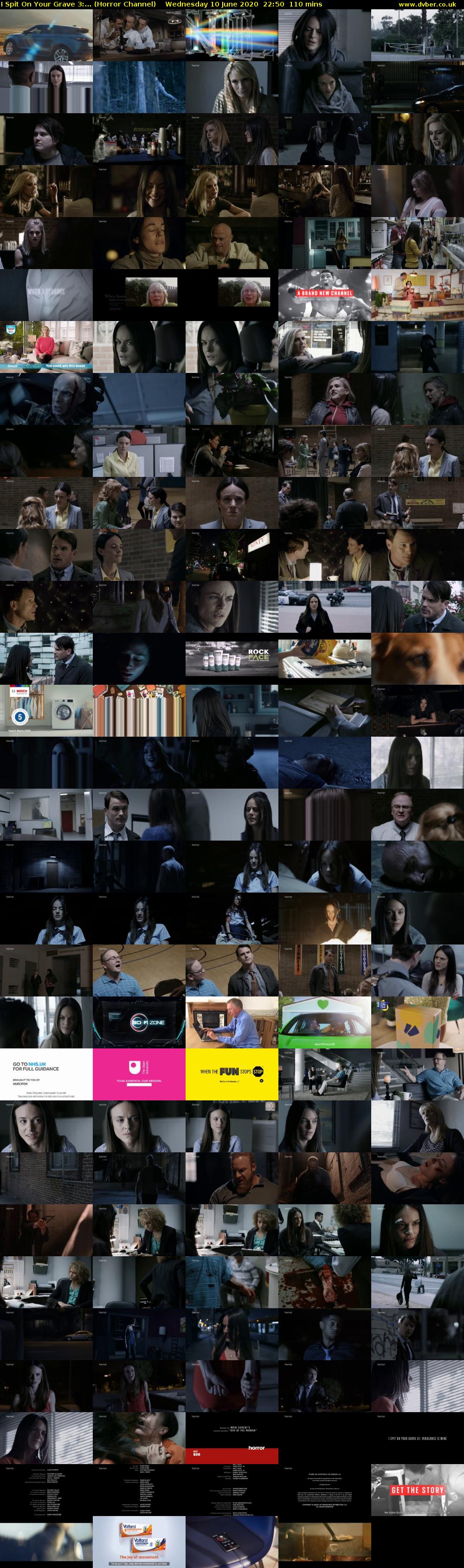 I Spit On Your Grave 3:... (Horror Channel) Wednesday 10 June 2020 22:50 - 00:40