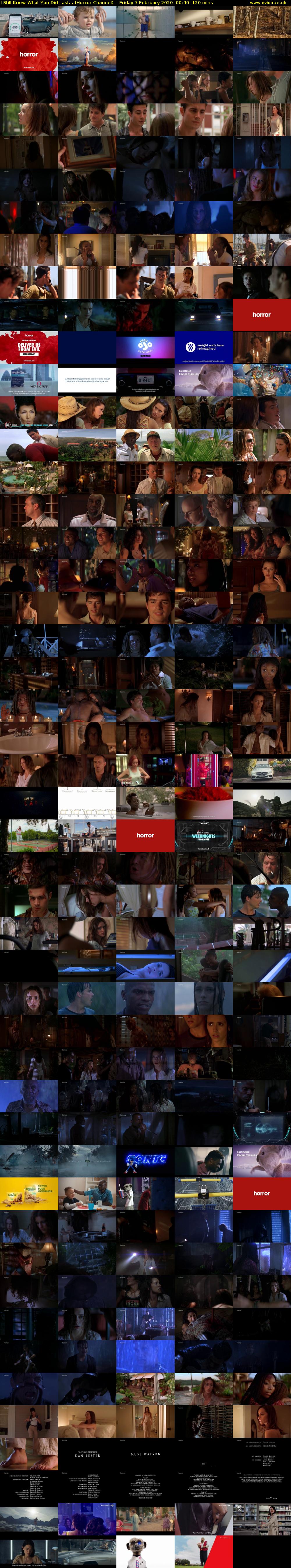I Still Know What You Did Last... (Horror Channel) Friday 7 February 2020 00:40 - 02:40