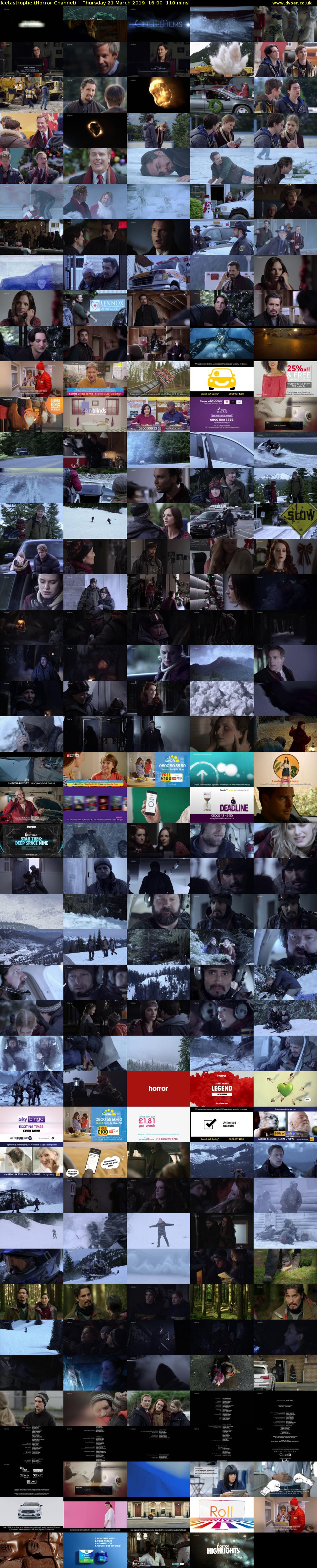 Icetastrophe (Horror Channel) Thursday 21 March 2019 16:00 - 17:50