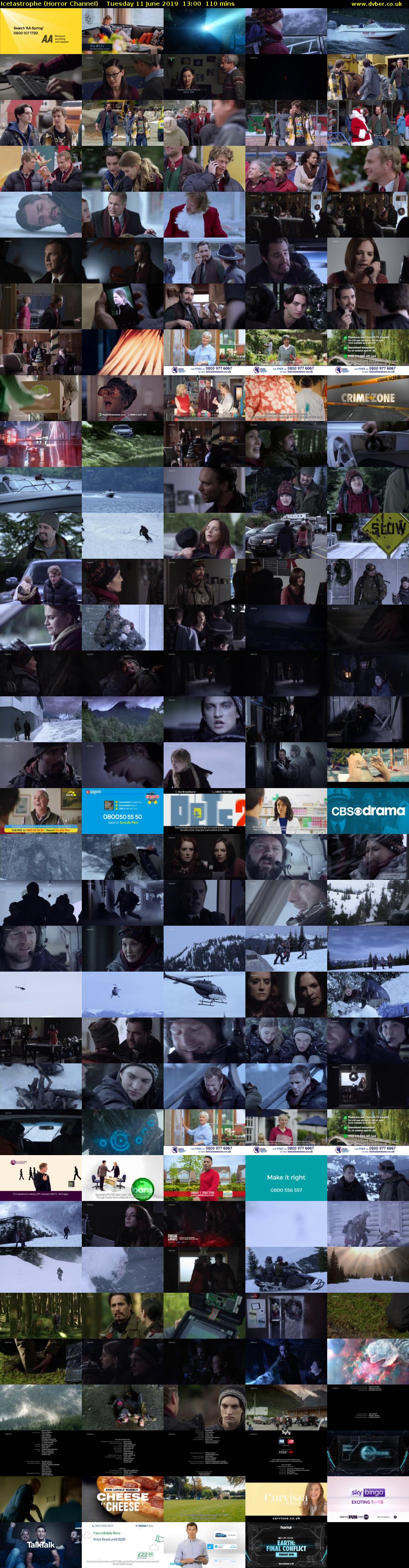 Icetastrophe (Horror Channel) Tuesday 11 June 2019 13:00 - 14:50