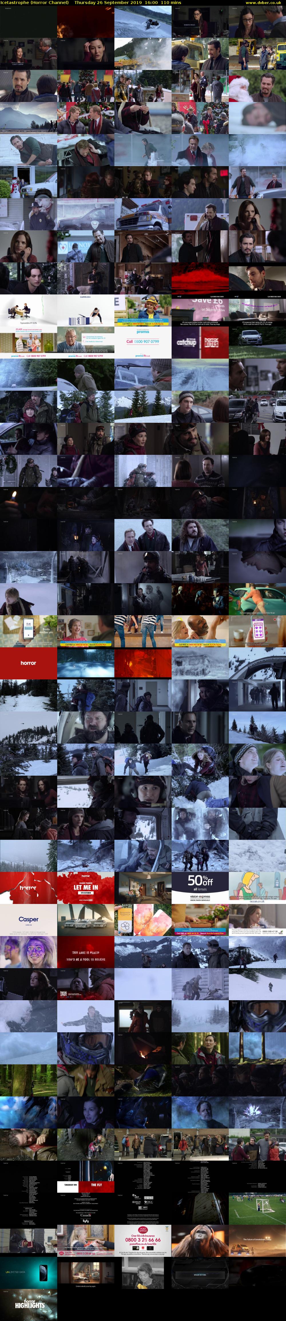 Icetastrophe (Horror Channel) Thursday 26 September 2019 16:00 - 17:50