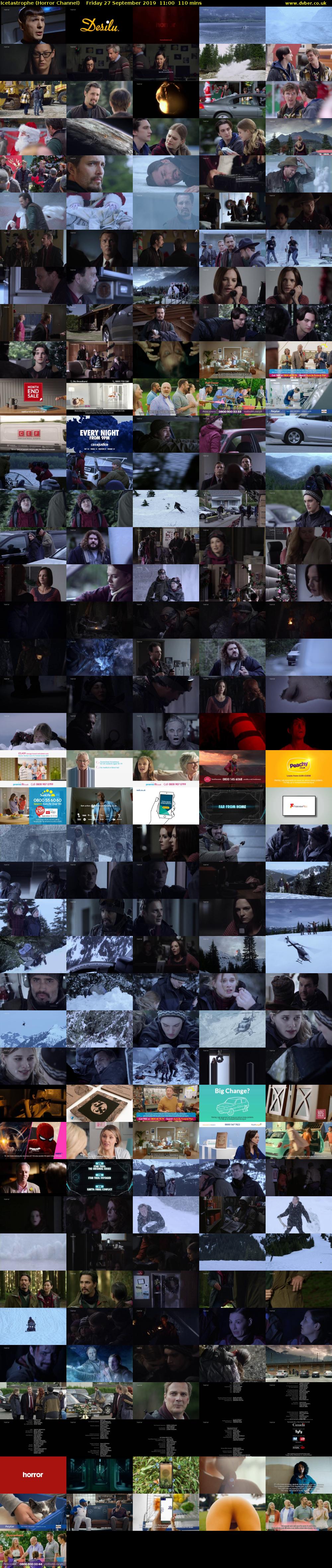 Icetastrophe (Horror Channel) Friday 27 September 2019 11:00 - 12:50