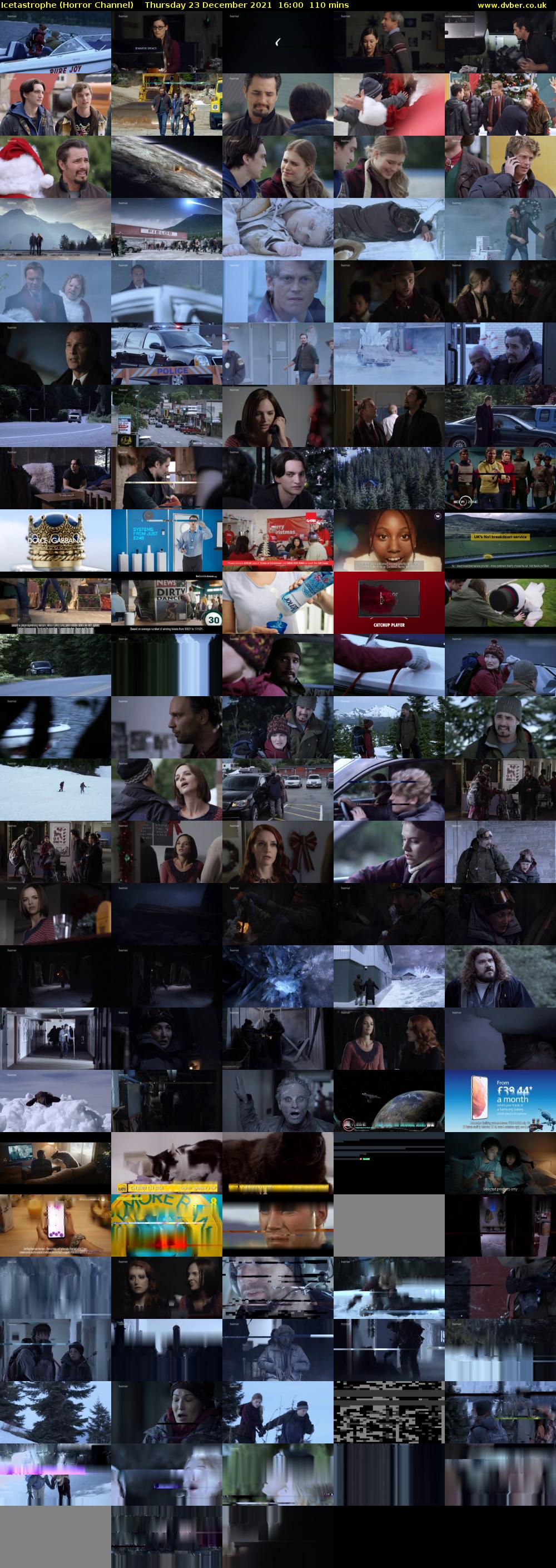 Icetastrophe (Horror Channel) Thursday 23 December 2021 16:00 - 17:50