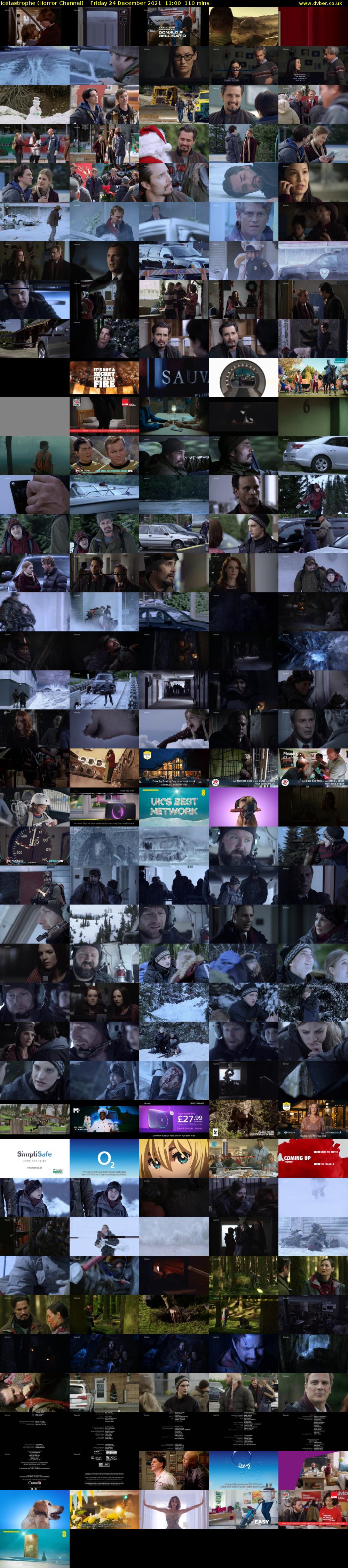 Icetastrophe (Horror Channel) Friday 24 December 2021 11:00 - 12:50