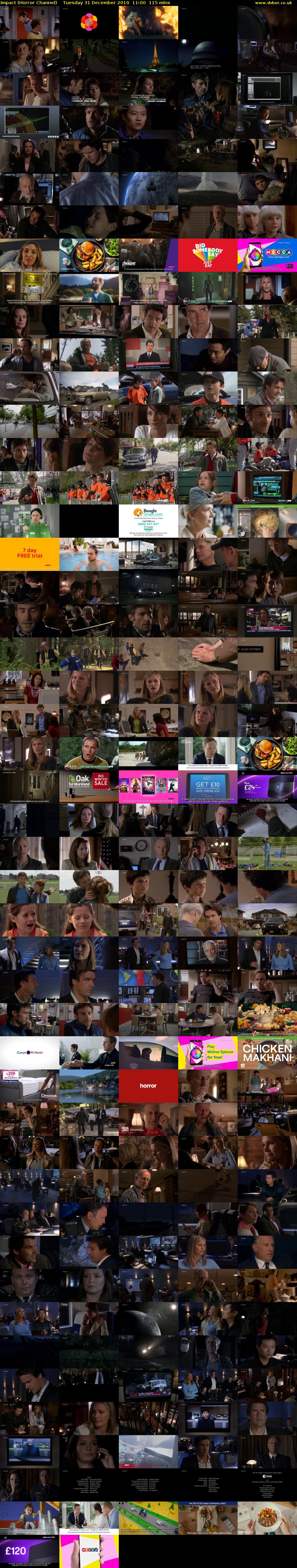 Impact (Horror Channel) Tuesday 31 December 2019 11:00 - 12:55