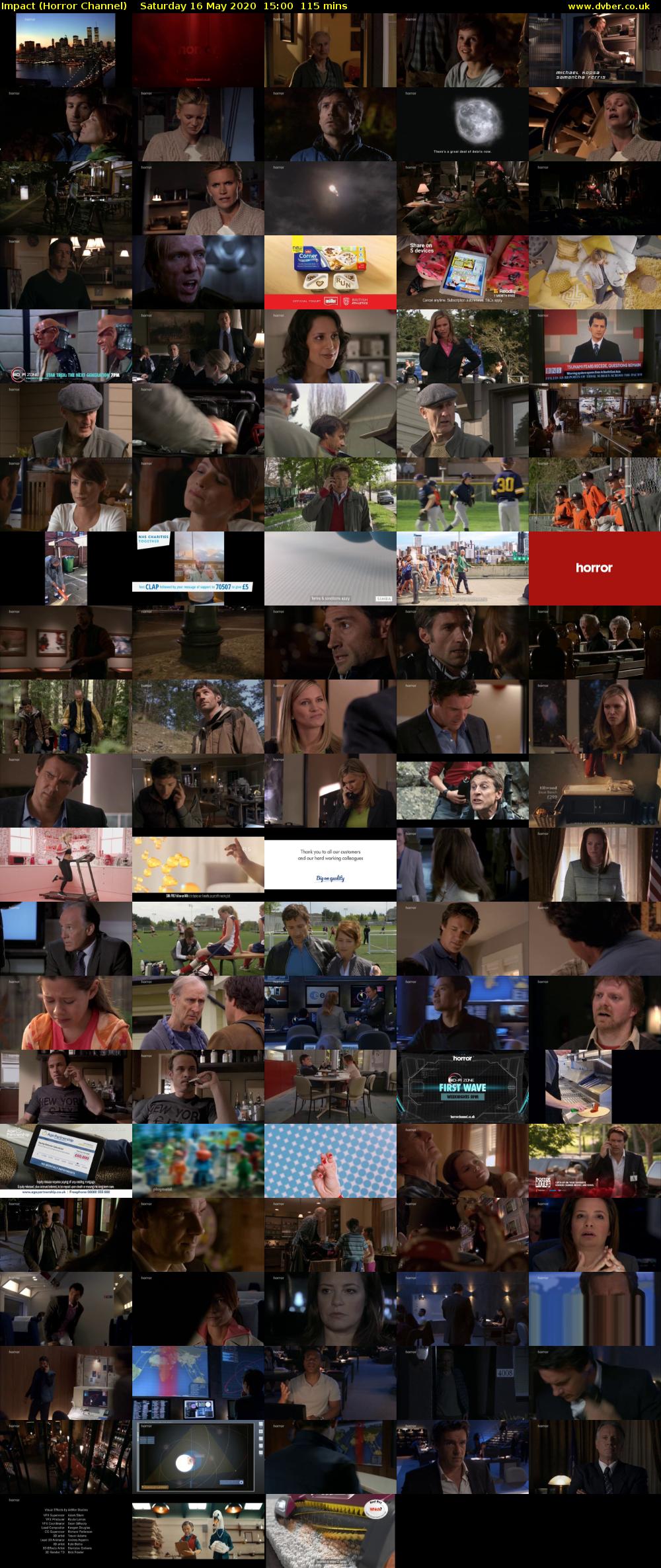 Impact (Horror Channel) Saturday 16 May 2020 15:00 - 16:55