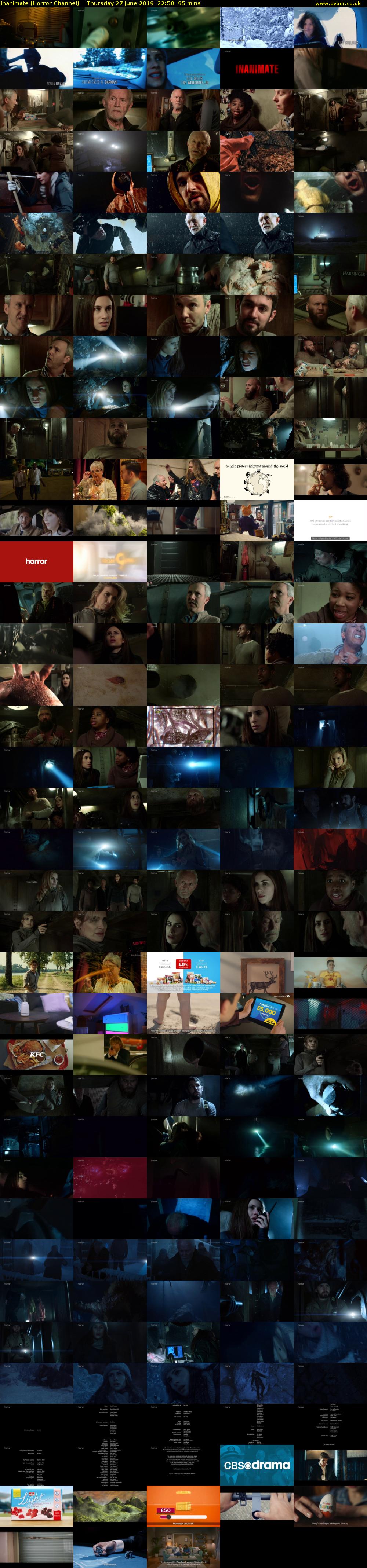 Inanimate (Horror Channel) Thursday 27 June 2019 22:50 - 00:25