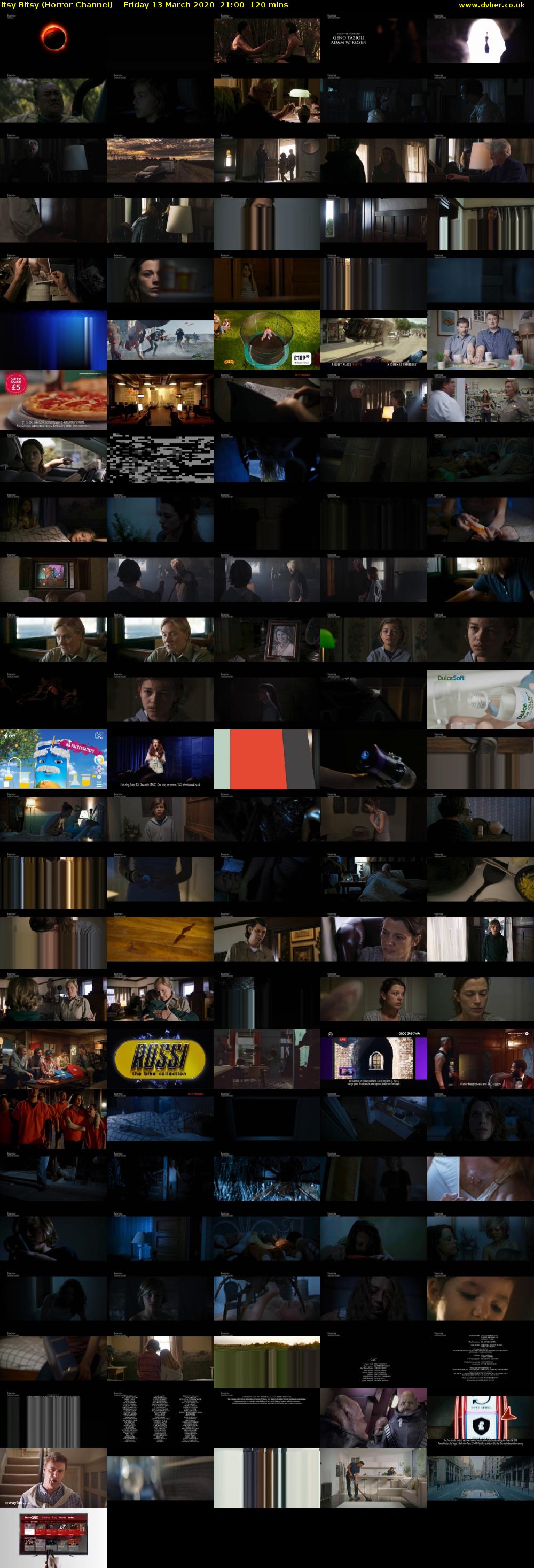 Itsy Bitsy (Horror Channel) Friday 13 March 2020 21:00 - 23:00