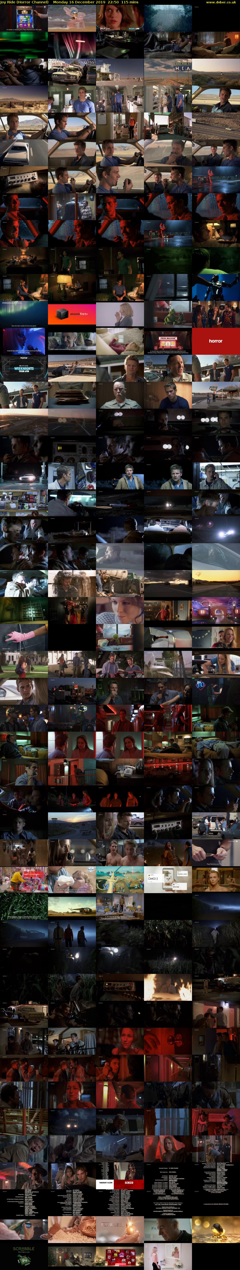 Joy Ride (Horror Channel) Monday 16 December 2019 22:50 - 00:45