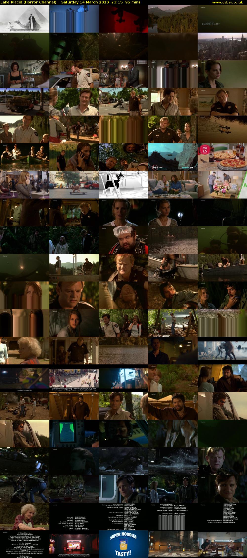 Lake Placid (Horror Channel) Saturday 14 March 2020 23:15 - 00:50