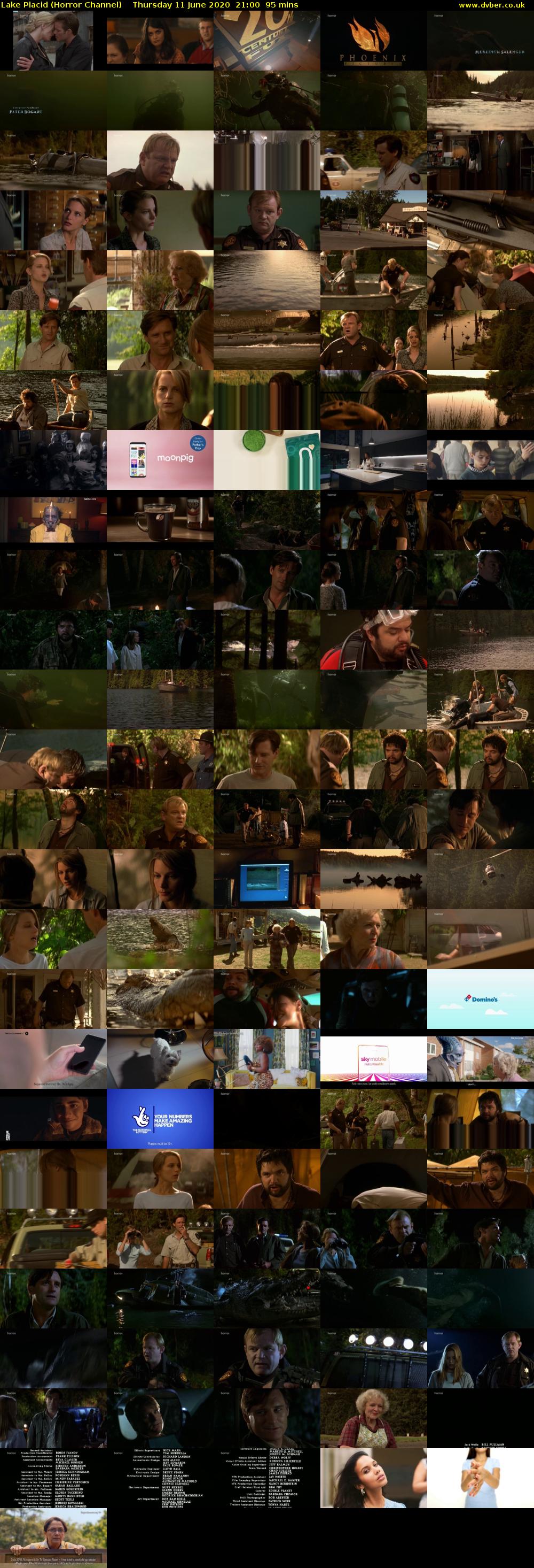 Lake Placid (Horror Channel) Thursday 11 June 2020 21:00 - 22:35