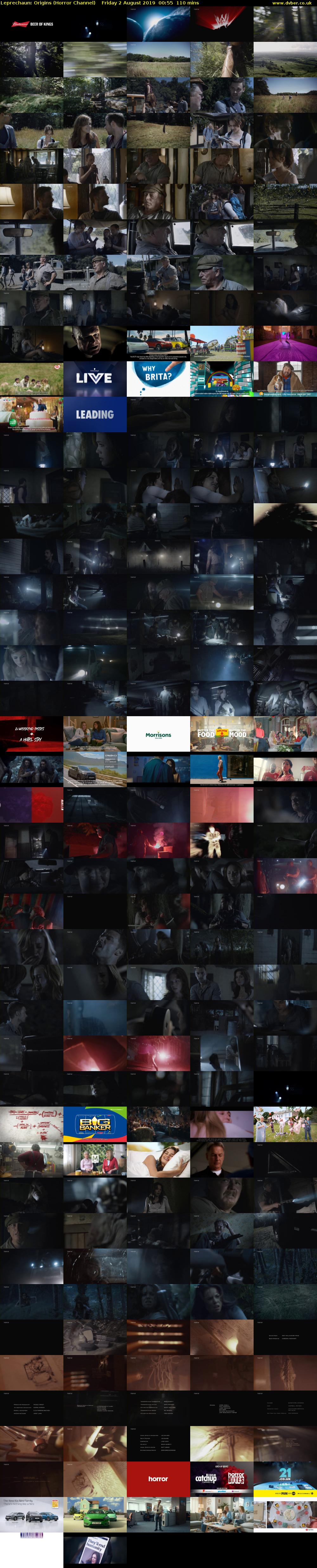 Leprechaun: Origins (Horror Channel) Friday 2 August 2019 00:55 - 02:45