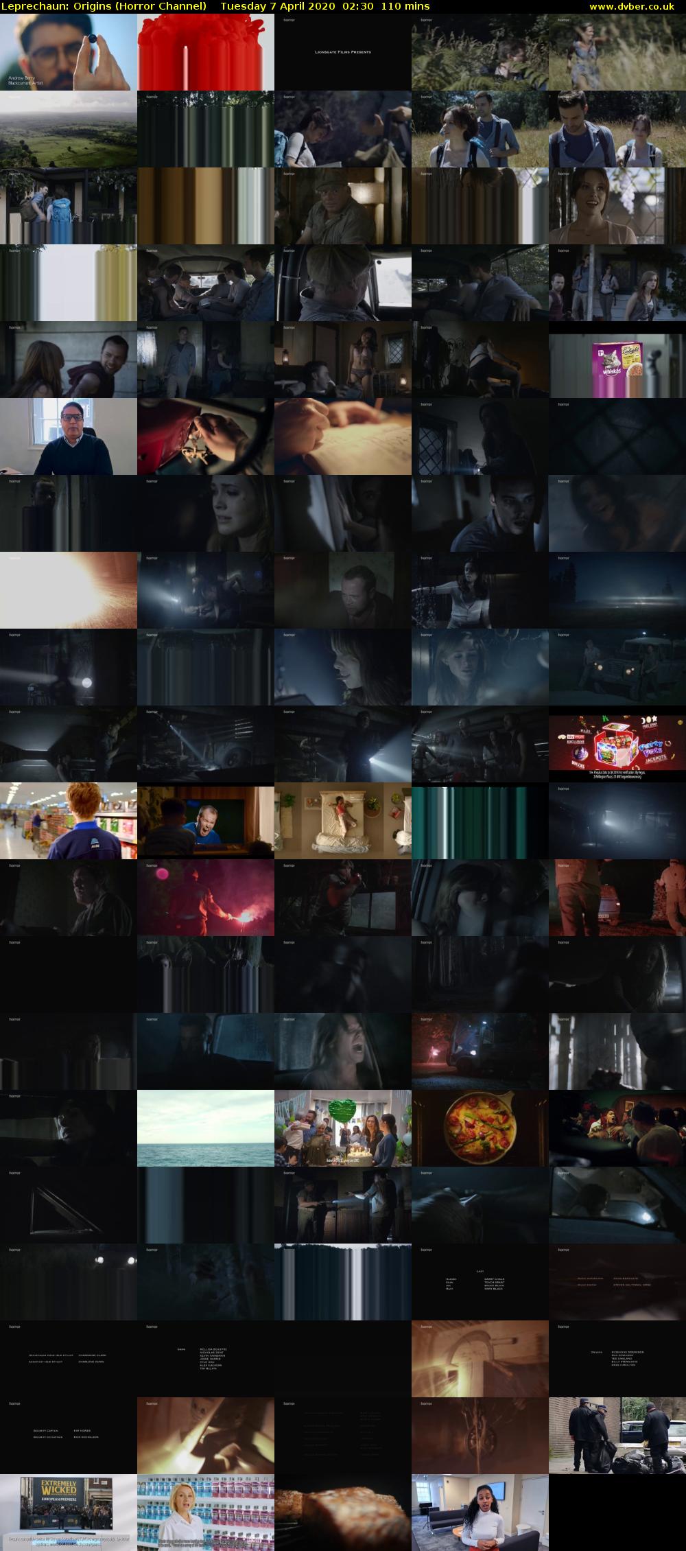 Leprechaun: Origins (Horror Channel) Tuesday 7 April 2020 02:30 - 04:20