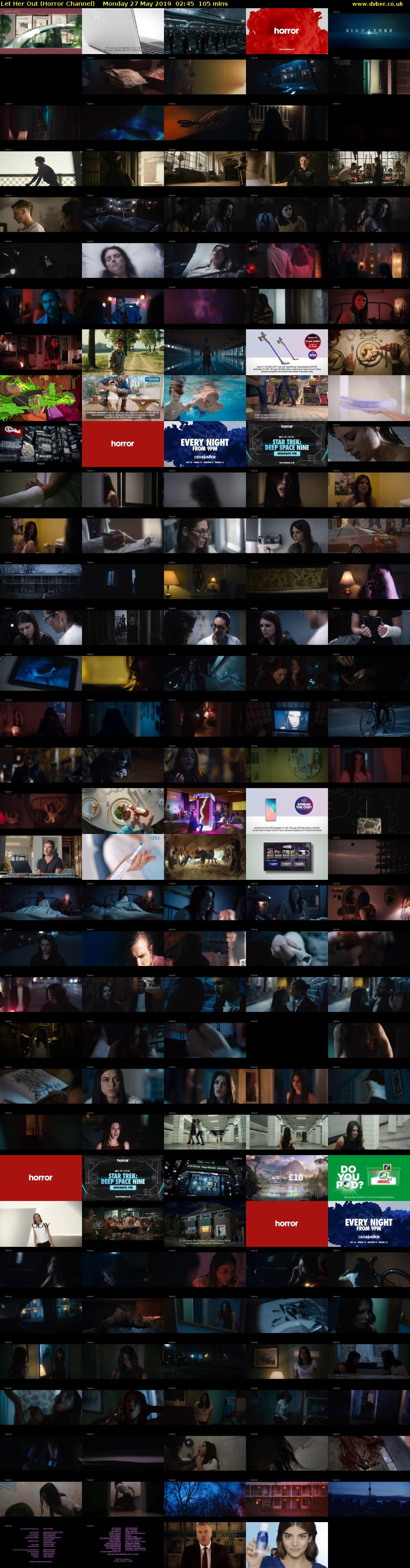 Let Her Out (Horror Channel) Monday 27 May 2019 02:45 - 04:30