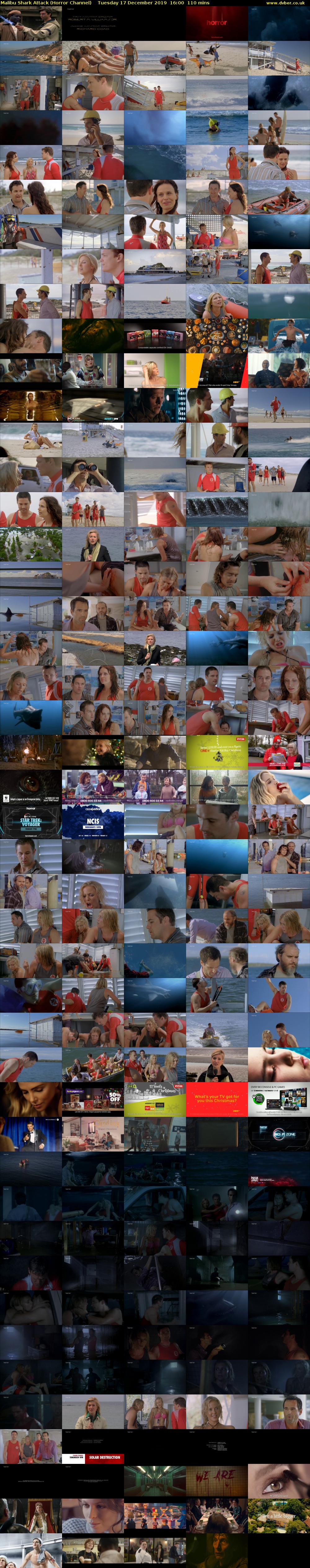 Malibu Shark Attack (Horror Channel) Tuesday 17 December 2019 16:00 - 17:50