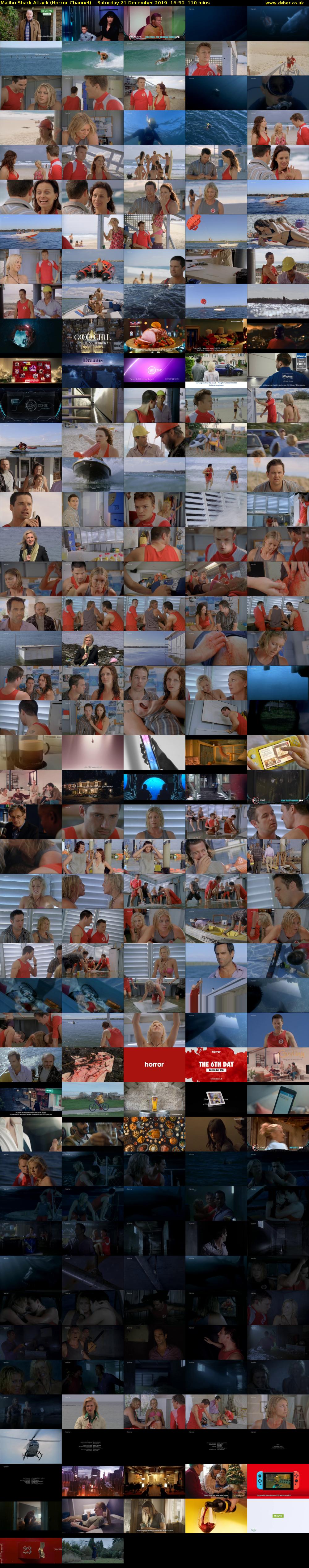 Malibu Shark Attack (Horror Channel) Saturday 21 December 2019 16:50 - 18:40
