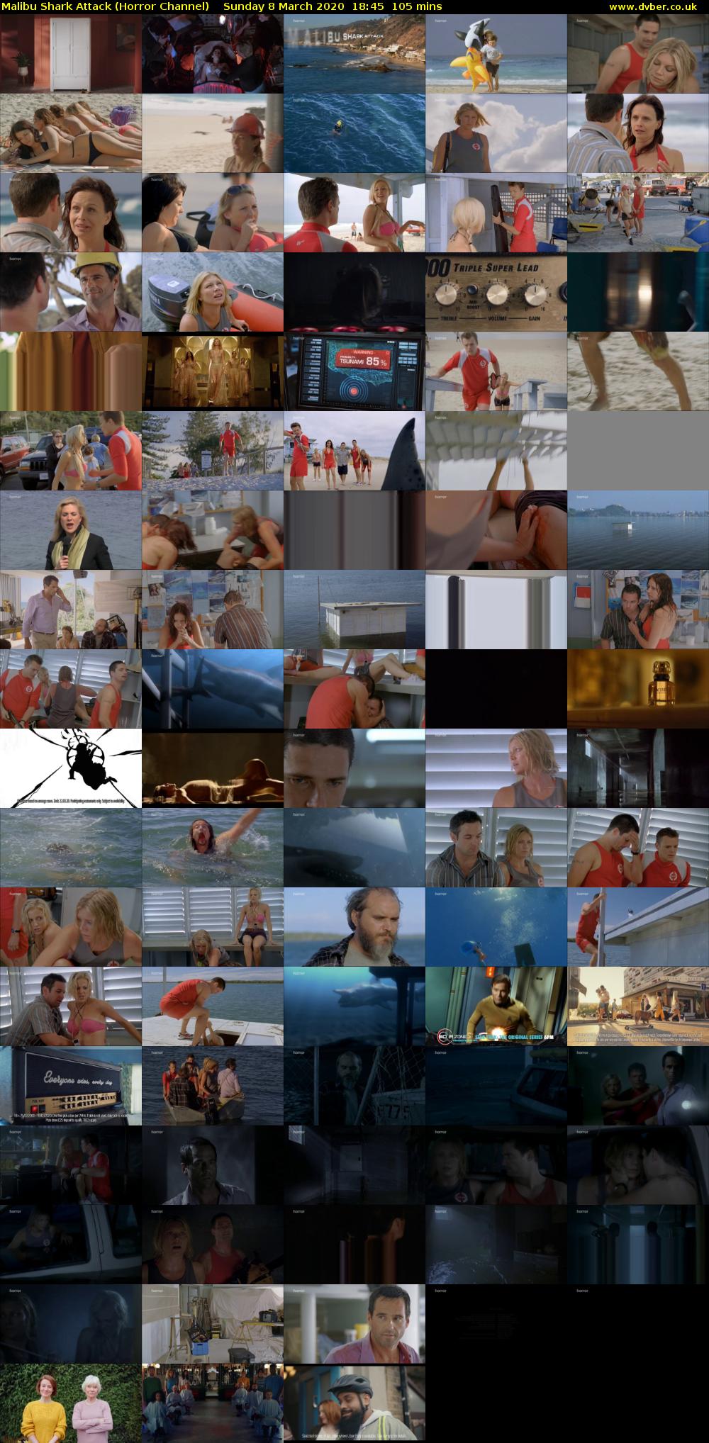 Malibu Shark Attack (Horror Channel) Sunday 8 March 2020 18:45 - 20:30