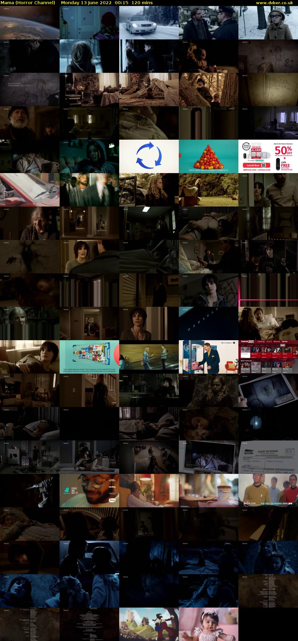 Mama (Horror Channel) Monday 13 June 2022 00:15 - 02:15