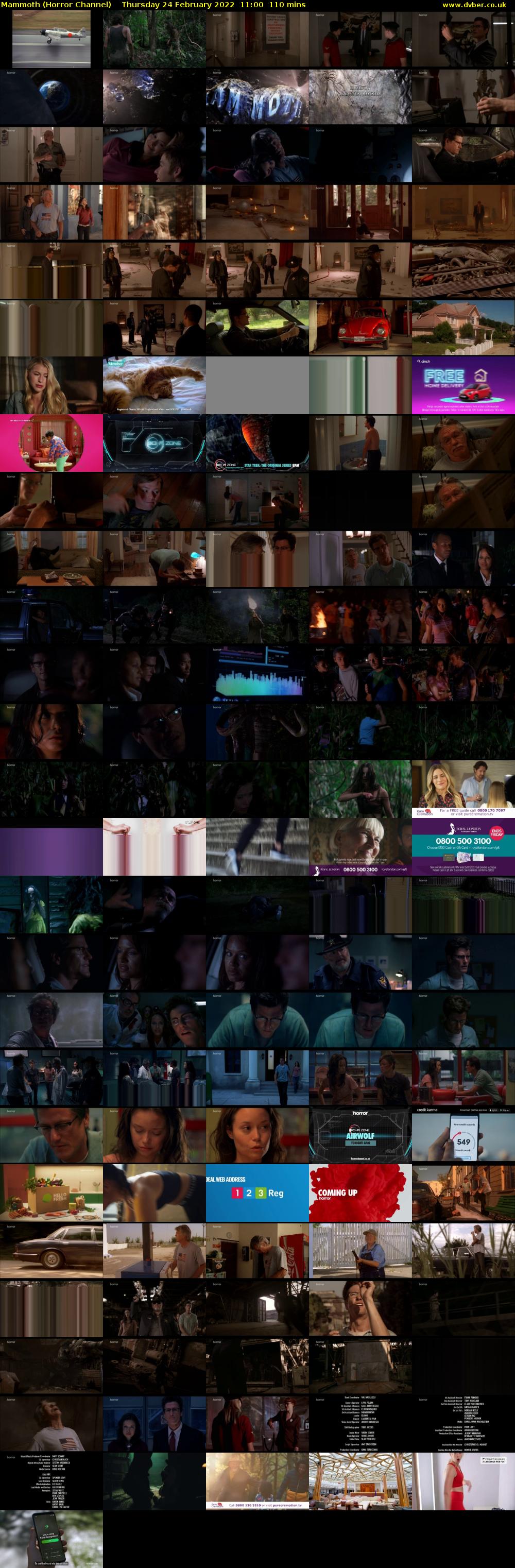 Mammoth (Horror Channel) Thursday 24 February 2022 11:00 - 12:50