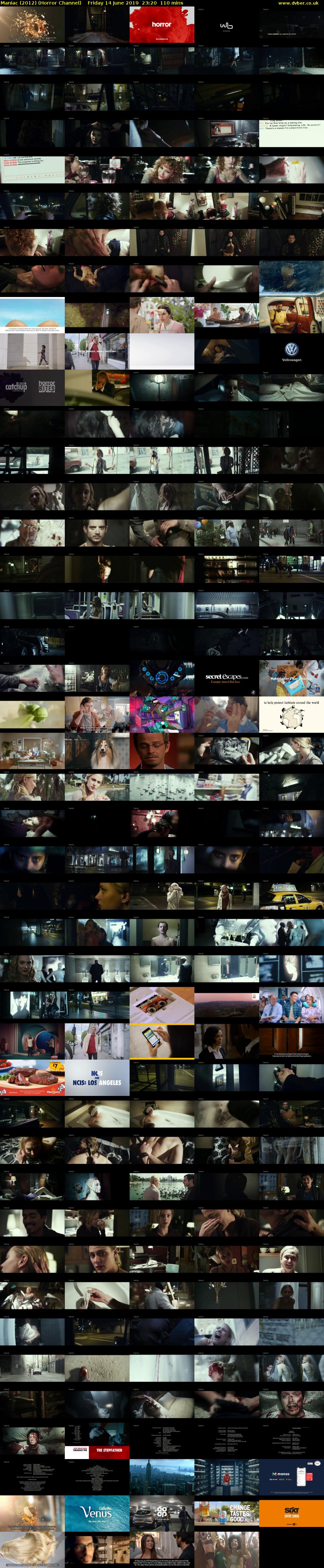 Maniac (2012) (Horror Channel) Friday 14 June 2019 23:20 - 01:10