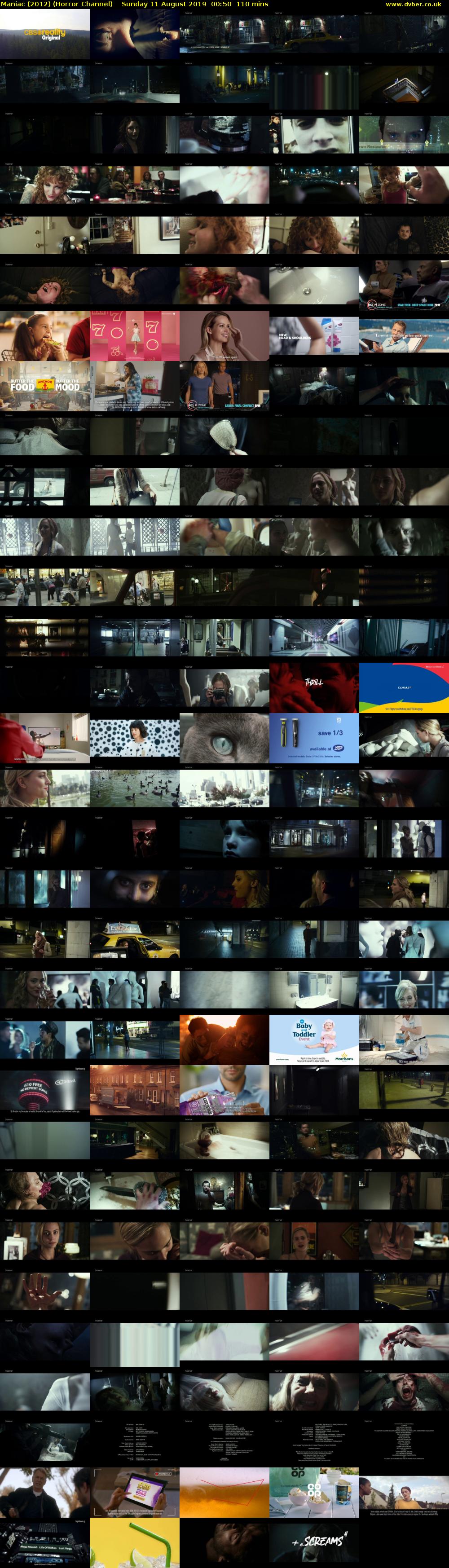 Maniac (2012) (Horror Channel) Sunday 11 August 2019 00:50 - 02:40