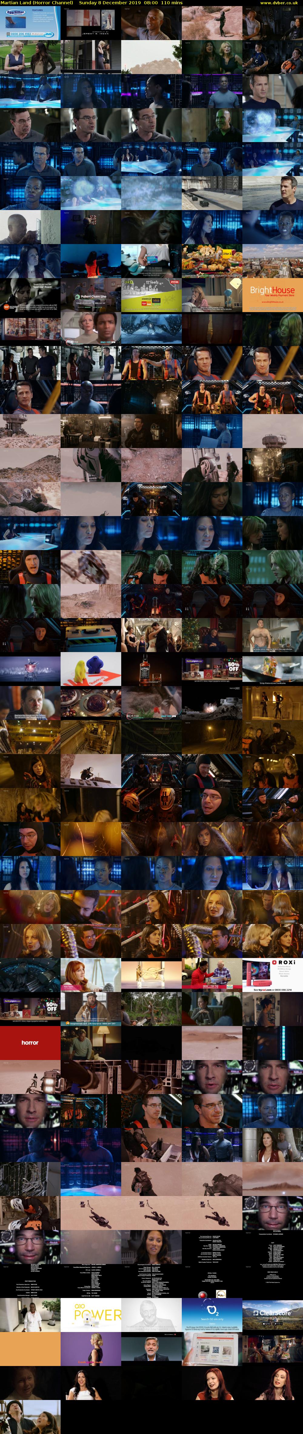 Martian Land (Horror Channel) Sunday 8 December 2019 08:00 - 09:50
