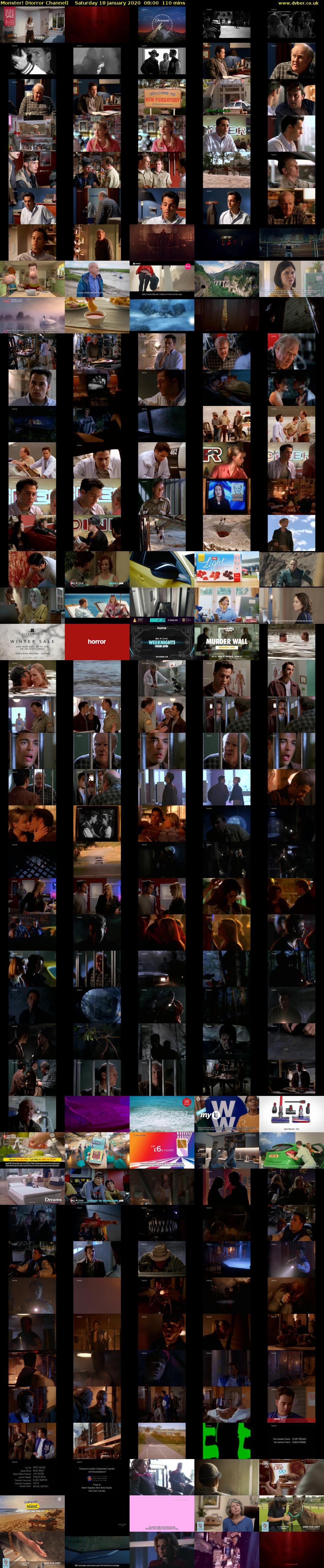 Monster! (Horror Channel) Saturday 18 January 2020 08:00 - 09:50