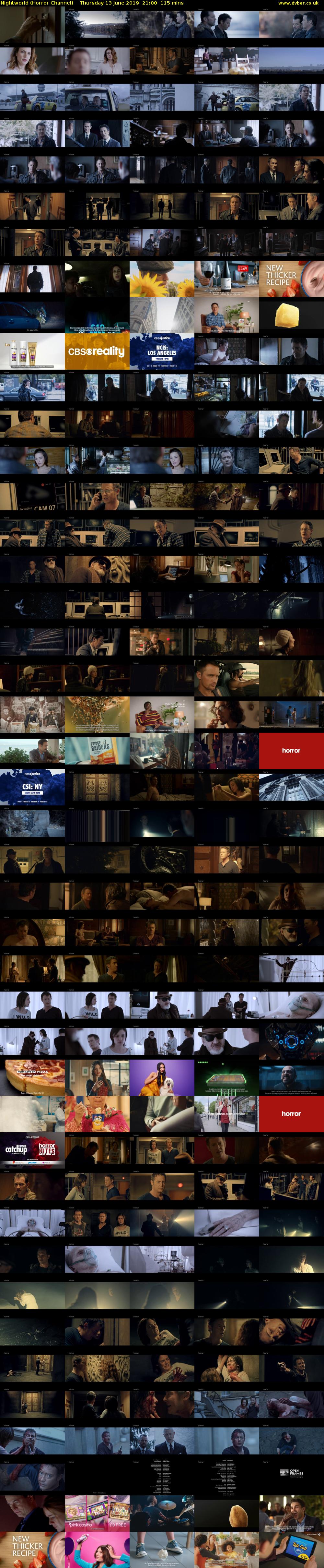 Nightworld (Horror Channel) Thursday 13 June 2019 21:00 - 22:55