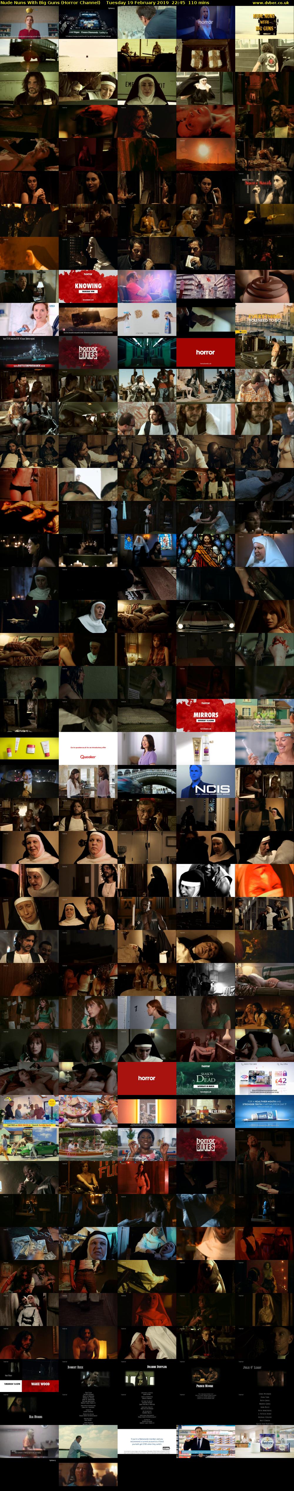 Nude Nuns With Big Guns (Horror Channel) Tuesday 19 February 2019 22:45 - 00:35