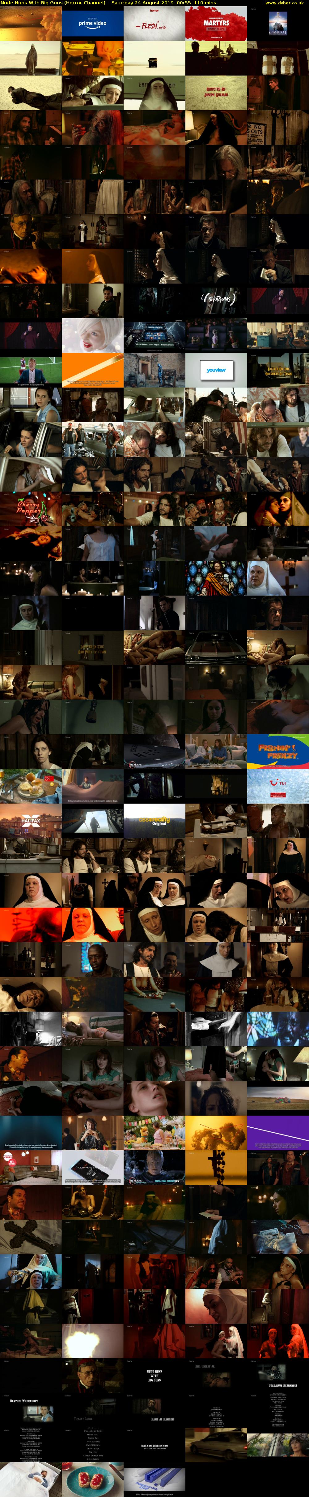 Nude Nuns With Big Guns (Horror Channel) Saturday 24 August 2019 00:55 - 02:45