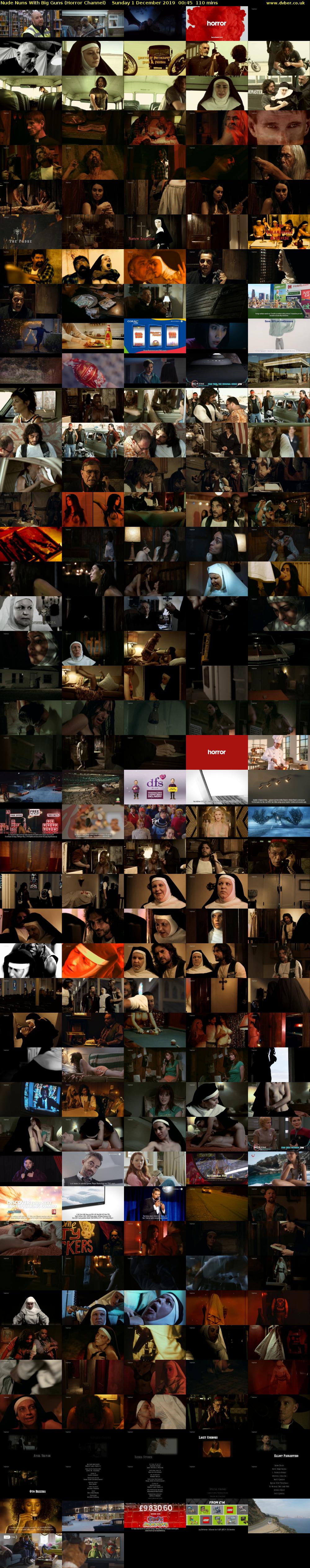 Nude Nuns With Big Guns (Horror Channel) Sunday 1 December 2019 00:45 - 02:35