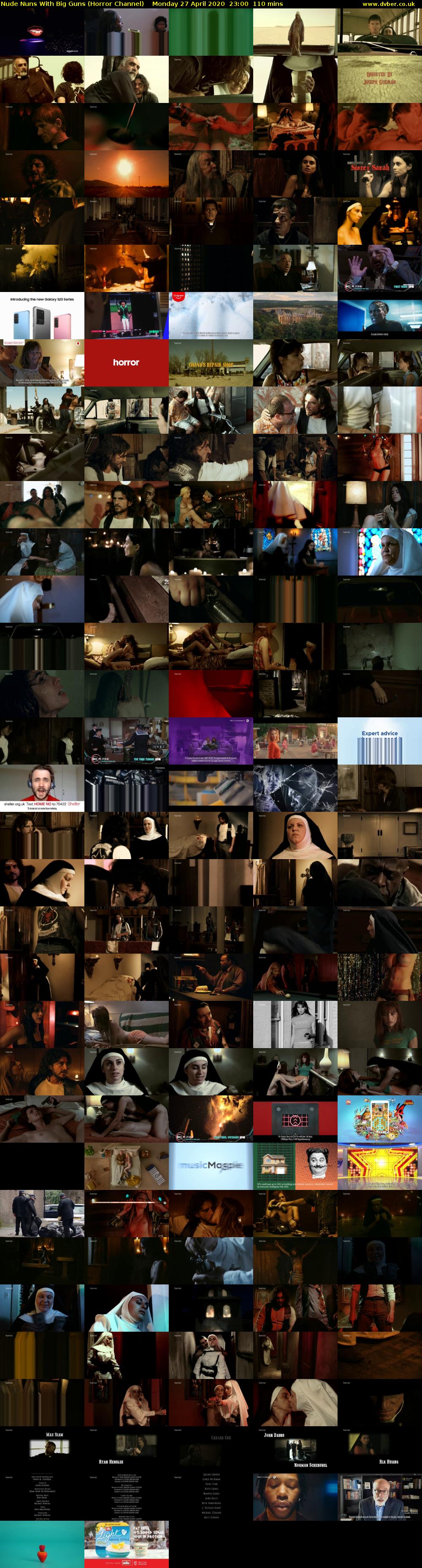 Nude Nuns With Big Guns (Horror Channel) Monday 27 April 2020 23:00 - 00:50