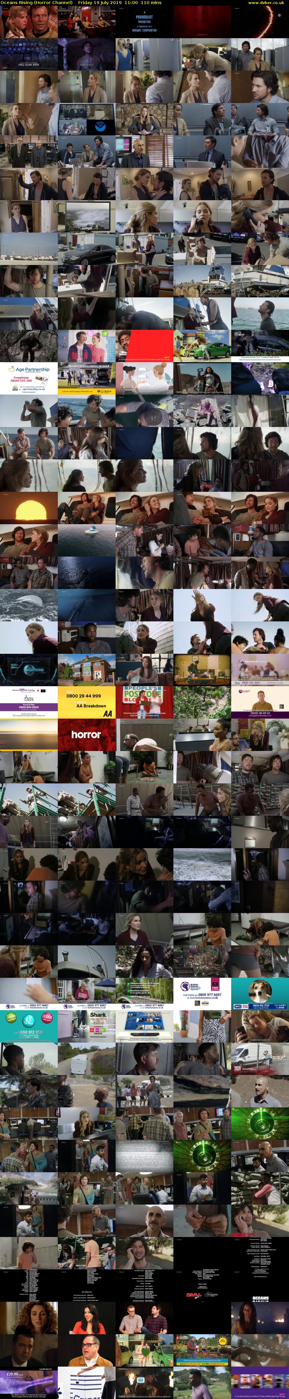 Oceans Rising (Horror Channel) Friday 19 July 2019 11:00 - 12:50