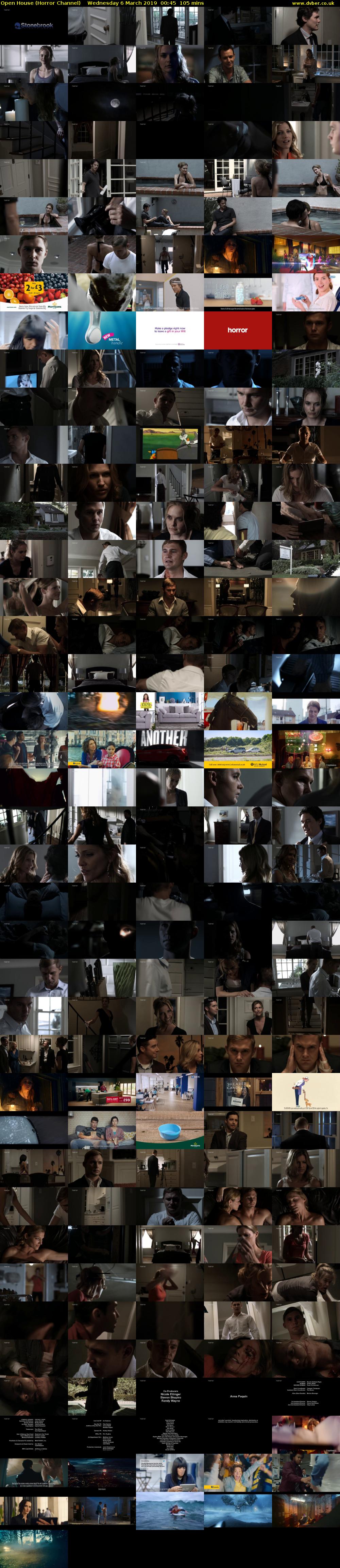 Open House (Horror Channel) Wednesday 6 March 2019 00:45 - 02:30