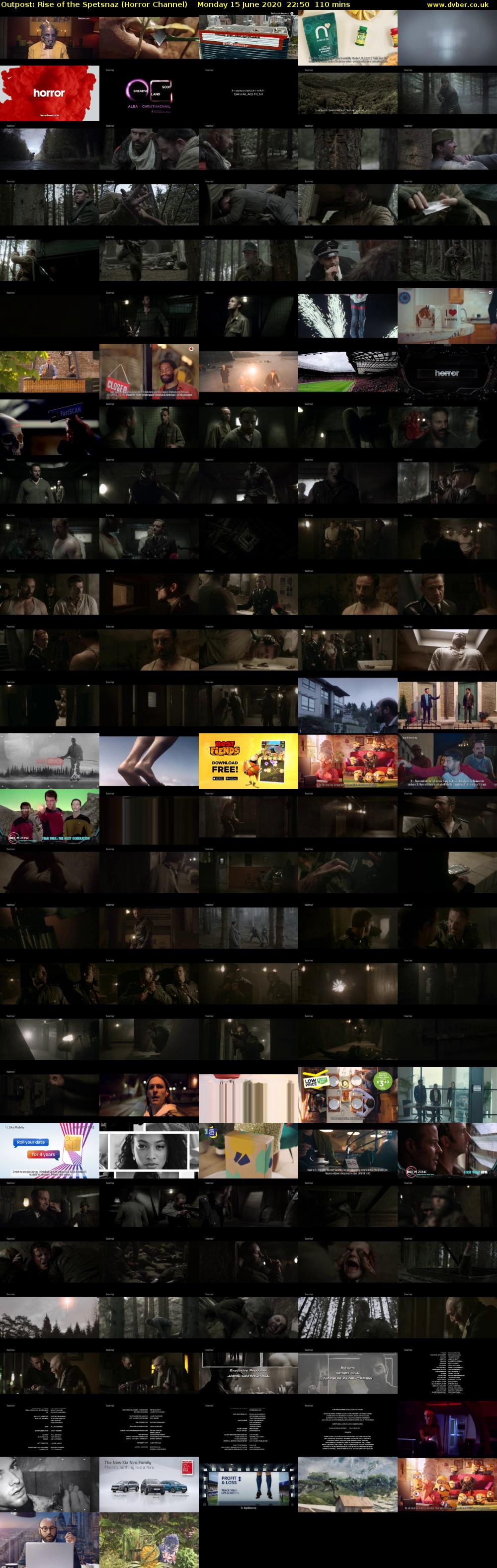 Outpost: Rise of the Spetsnaz (Horror Channel) Monday 15 June 2020 22:50 - 00:40