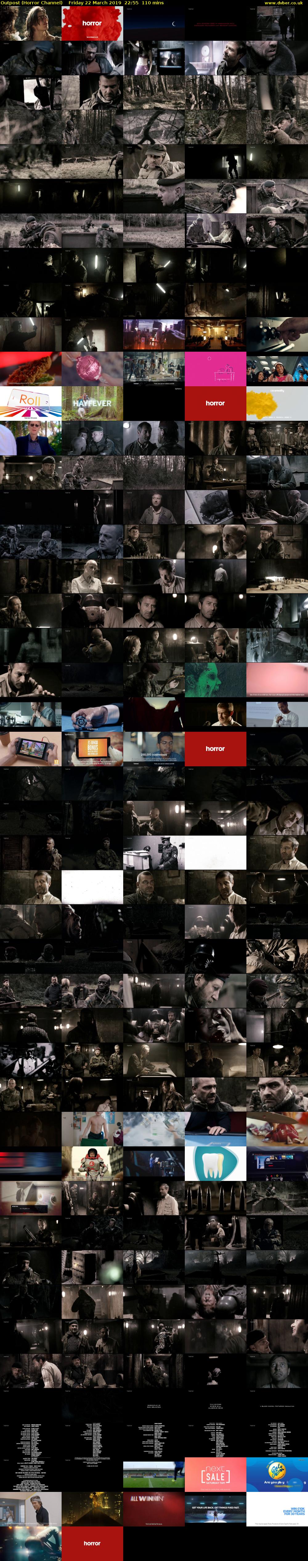 Outpost (Horror Channel) Friday 22 March 2019 22:55 - 00:45